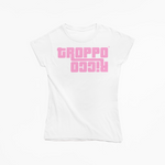 Tropporicco Women's T-Shirt White/Pink