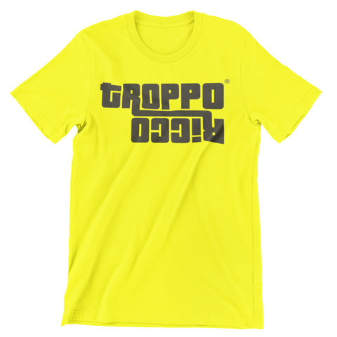 Tropporicco Men's T-Shirt Yellow/Black