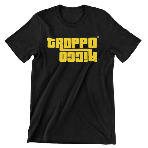 Tropporicco Men's T-Shirt Black/Gold